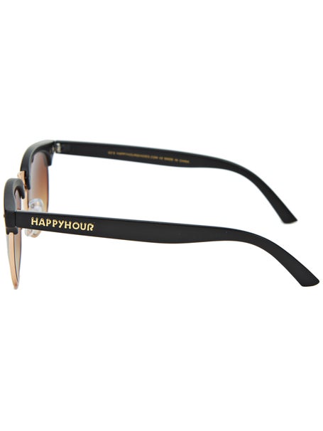 Happy Hour G2 Polar Sunglasses\Matte Black/Amber Fade