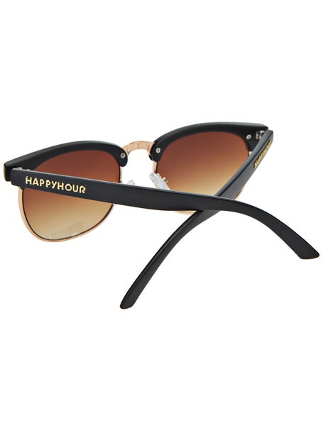 Happy Hour G2 Polar Sunglasses\Matte Black/Amber Fade
