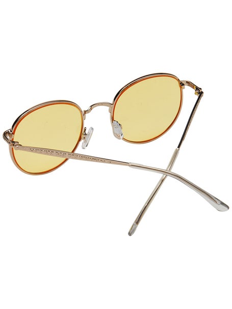 Happy Hour Holidaze Sunglasses\Gold & Yellow