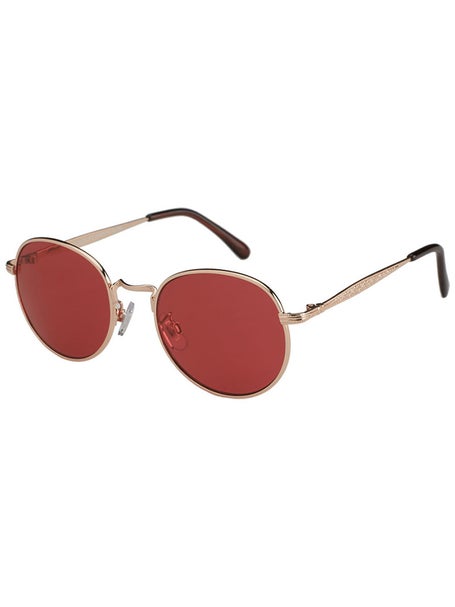 Happy Hour Tancowny Holidaze Sunglasses\ Gold/Red