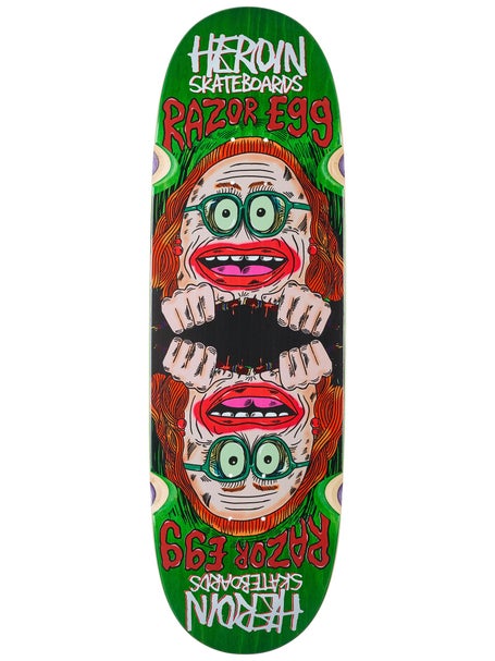 Heroin Auntie Razoregg Deck 9.75 x 32.68