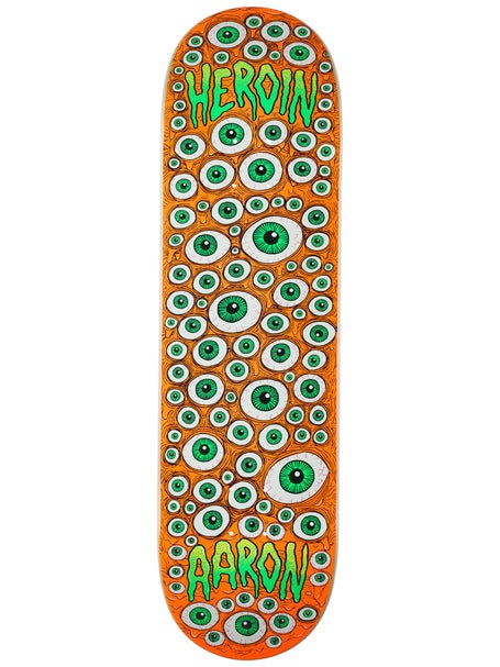 Heroin Aaron Wilson Eyes Deck 8.75 x 32.25