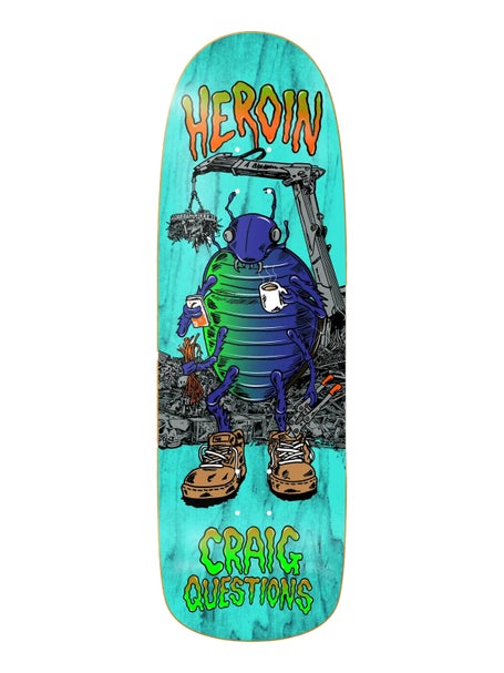 Heroin Craig Questions Bug Deck 9.6 x 32.25