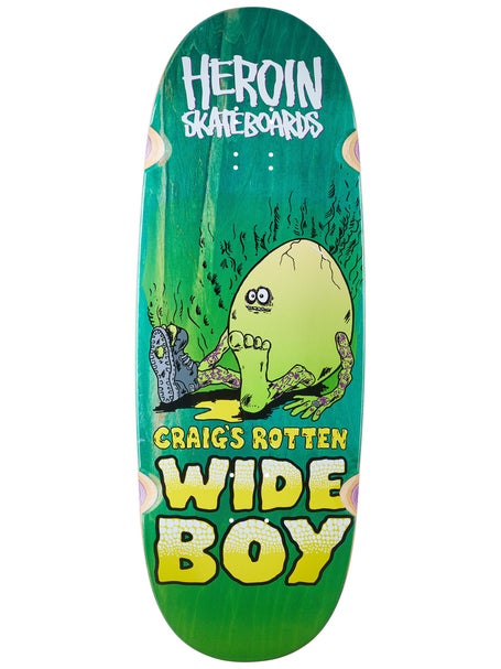Heroin Craig Questions Rotten Wide Boy Deck 10.75x31.3