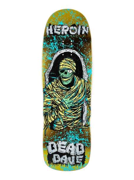 Heroin Dead Dave KO2 Mummy Deck 10.125 x 32.25