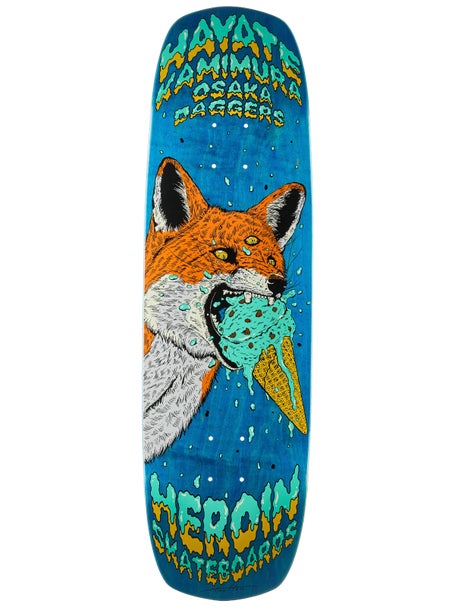 Heroin Hayate Fox Shovel Deck 8.88 x 31.5