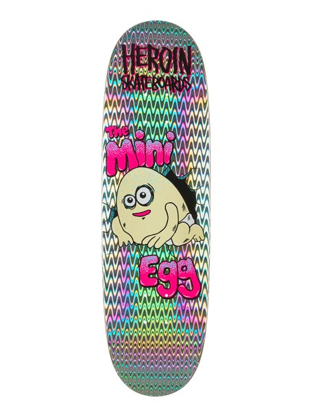 Heroin Mini Egg Holographic Foil Deck 8.38 x 29.6