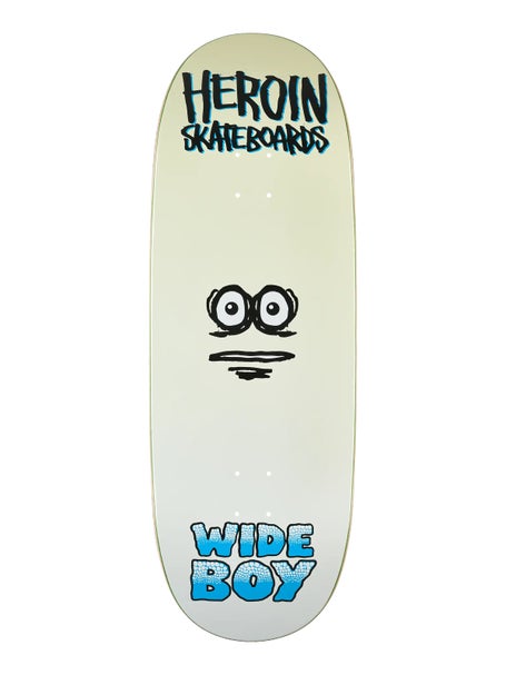 Heroin Wide Boy Face Deck 10.75 x 32.5
