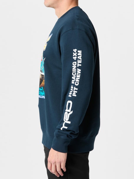 HUF x Toyota TRD Pit Crewneck\Navy