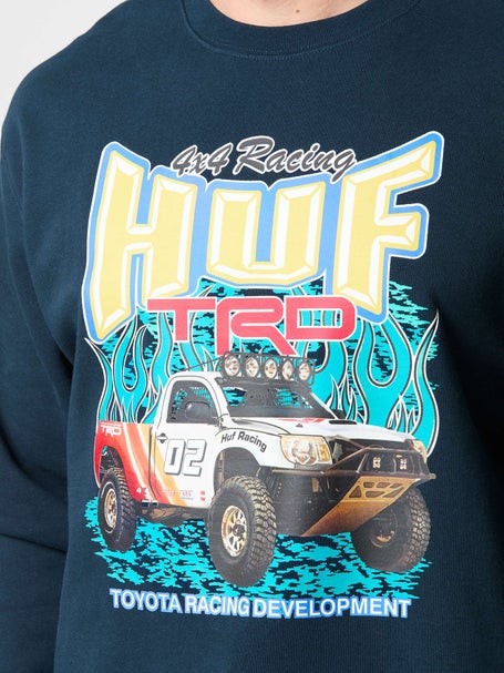 HUF x Toyota TRD Pit Crewneck\Navy