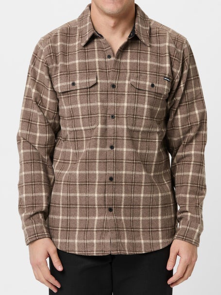 Independent Belmont L/S Flannel\Brown/Tan
