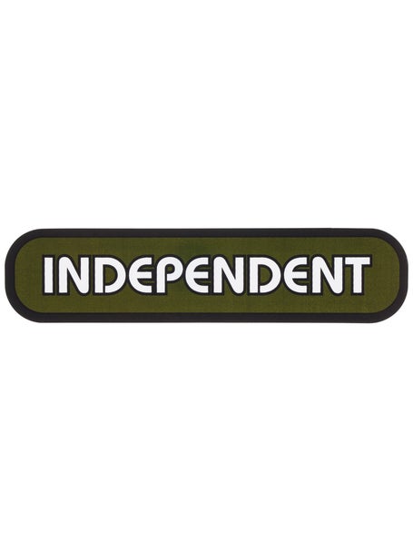 Independent B/C Groundwork 4 X .75 Sticker Green