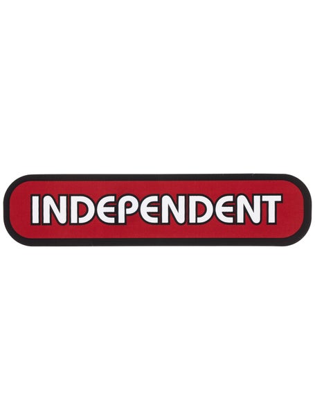 Independent B/C Groundwork 4 X .75 Sticker Red