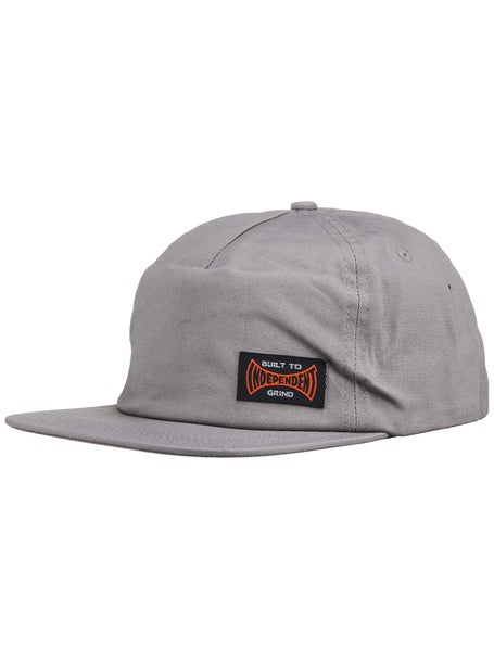 Independent Built To Grind Snapback Hat\Charcoal