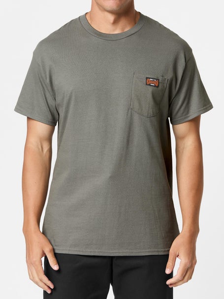 Independent Built To Grind Pocket T-Shirt\Charcoal