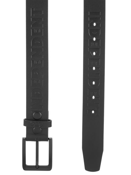Independent Bar Logo Leather Belt