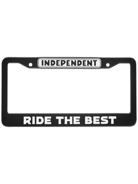 Independent Bar Logo License Plate Frame