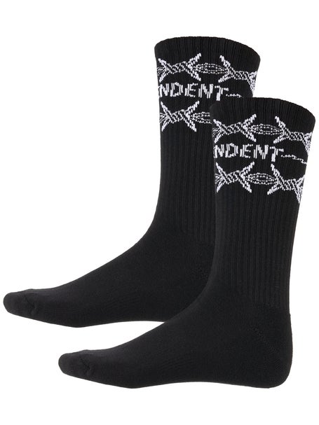 Independent Bratrud Notebook Crew Socks\Black
