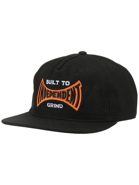 Independent Built To Grind Span Snapback Hat\Black