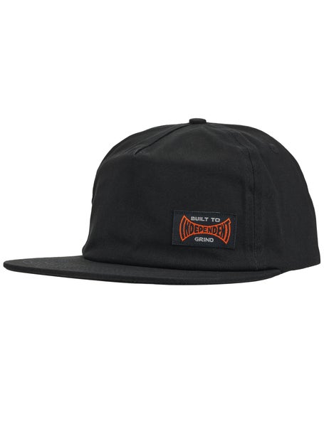 Independent Built To Grind Snapback Hat\Black