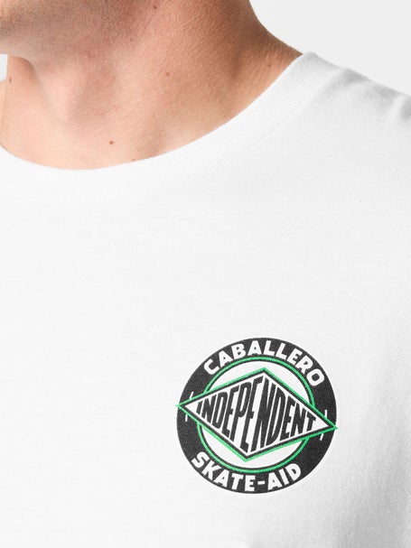 Independent Cab Skate-Aid T-Shirt\White