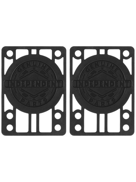 Independent Riser Pads 1/4\ Black