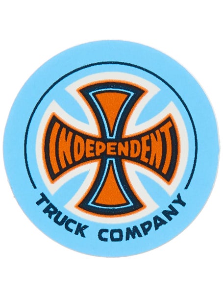 Independent Truck Co Legacy 1 Sticker\ lue/Orange