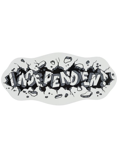 Independent Outbreak 6 Sticker White/Black