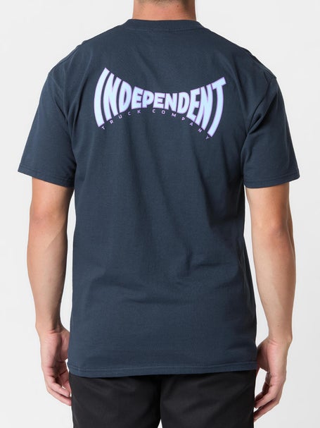 Independent Spanning Chest T-Shirt\Navy