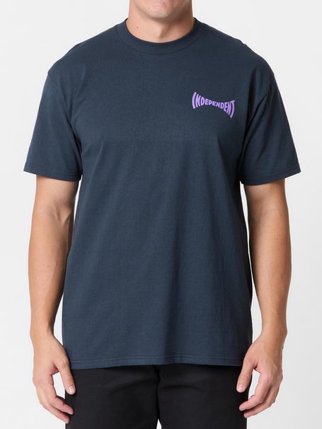 Independent Spanning Chest T-Shirt\Navy