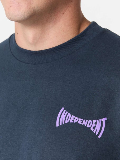 Independent Spanning Chest T-Shirt\Navy