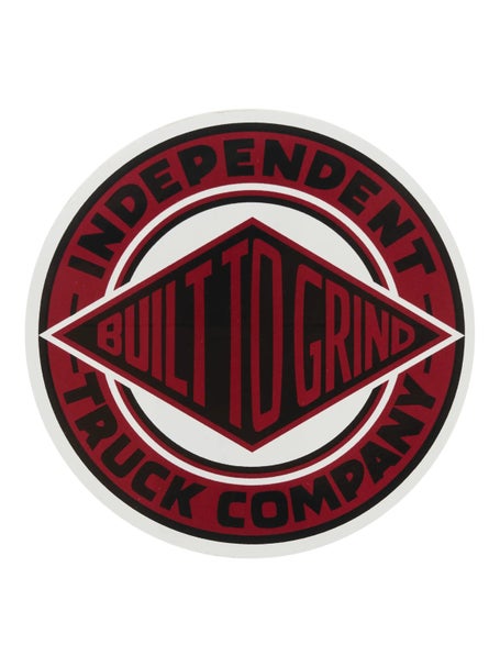 Independent BTG Summit 78 Sticker Red