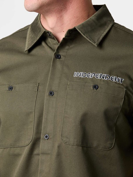 Independent Union S/S Work Shirt\Olive