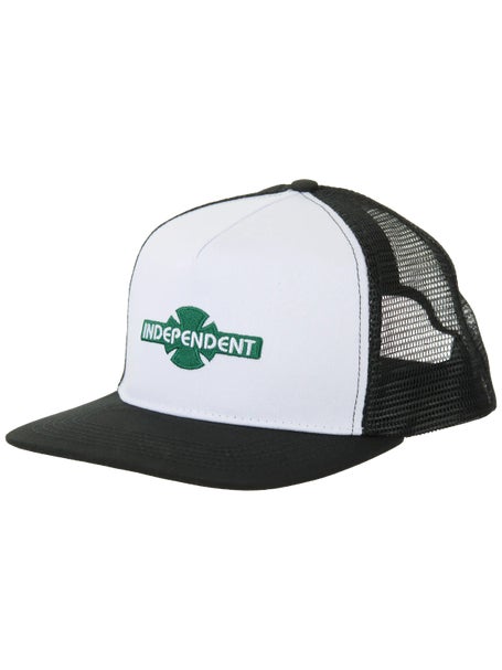 Independent OGBC Legacy Snapback Hat\White w/Dk Green