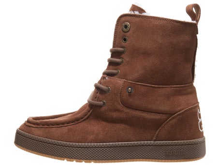 IPath Cats Shearling Boots\Brown Suede