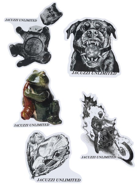 Jacuzzi Unlimited Spring 26 Sticker Pack