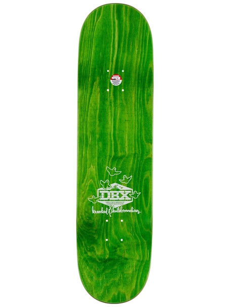 Krooked DBX Eyes Light Green FULL SE Deck 8.25 x 32