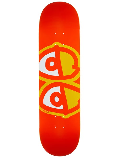 Krooked Eyes Orange Deck 8.25 x 32