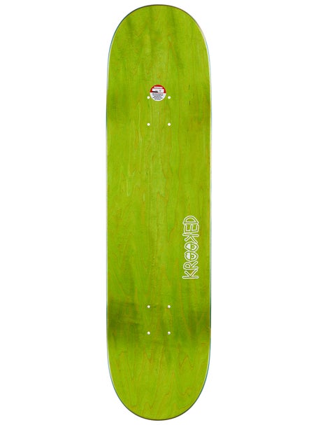 Krooked Eyes Orange Deck 8.25 x 32