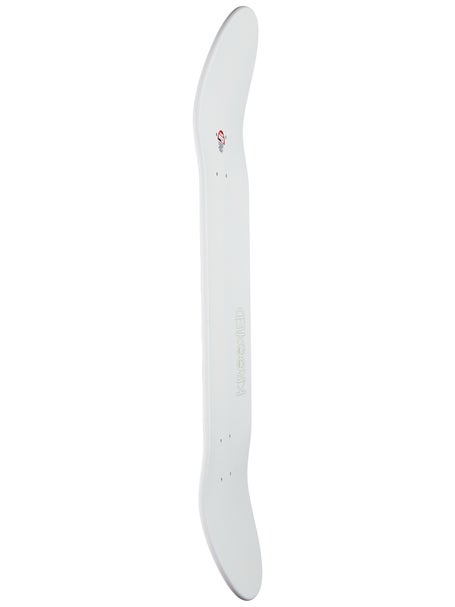 Krooked Eyes White Deck 8.06 x 31.8