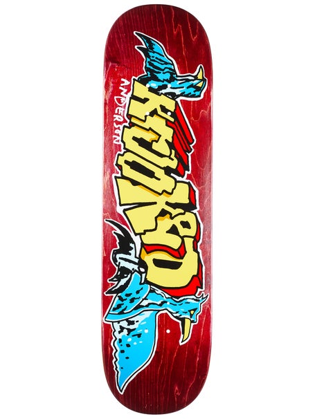 Krooked Manderson Raptors Deck 8.38 x 32