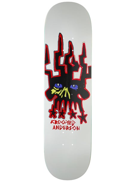 Krooked Manderson Skull King Deck 8.38 x 32
