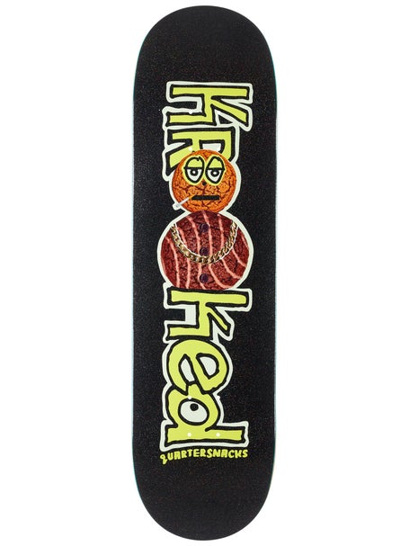 Krooked x Quartersnacks Snackman Deck 8.5 x 31.85