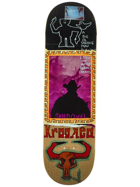 Krooked Sandoval Gun Slinger Deck 9.02 x 32.2