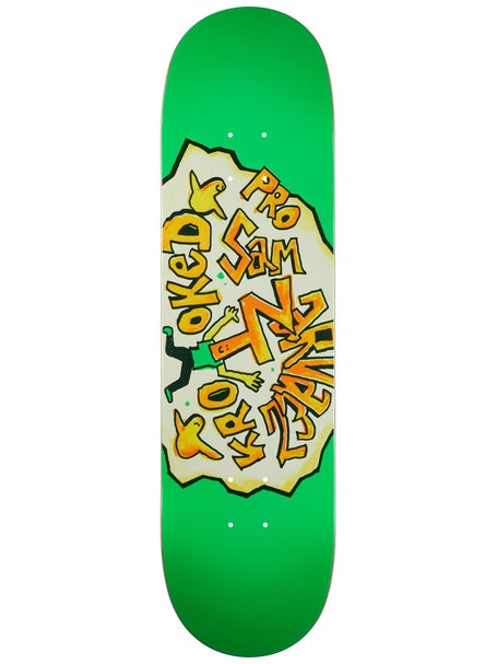 Krooked Narvaez Green Sam Deck 8.5 x 31.85