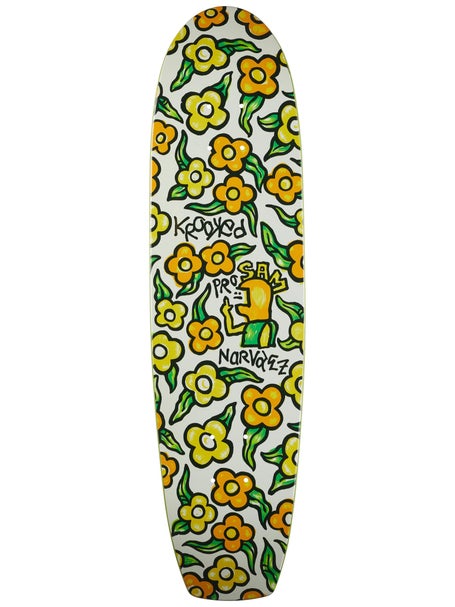 Krooked Narvaez Flowers Zinger Deck 7.75 x 30