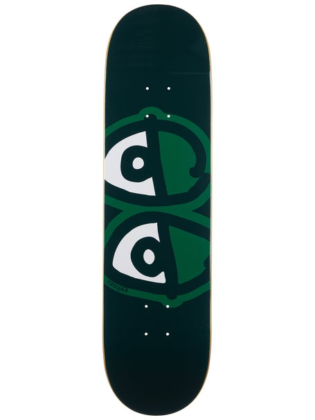 Krooked Green EASY RIDER Team Eyes Deck 8.25 x 32