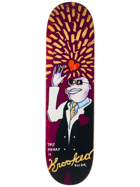 Krooked Knox This Heart Deck 8.5 x 32.18