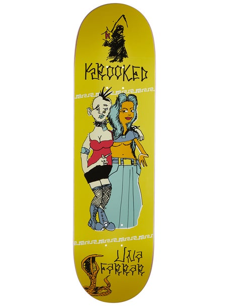 Krooked Una Punx TRUE FIT Deck 8.38 x 31.75