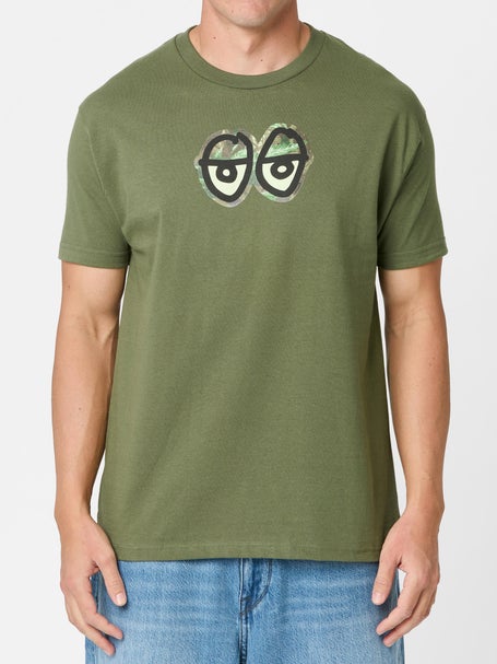 Krooked Eyes Camo T-Shirt\Military Green